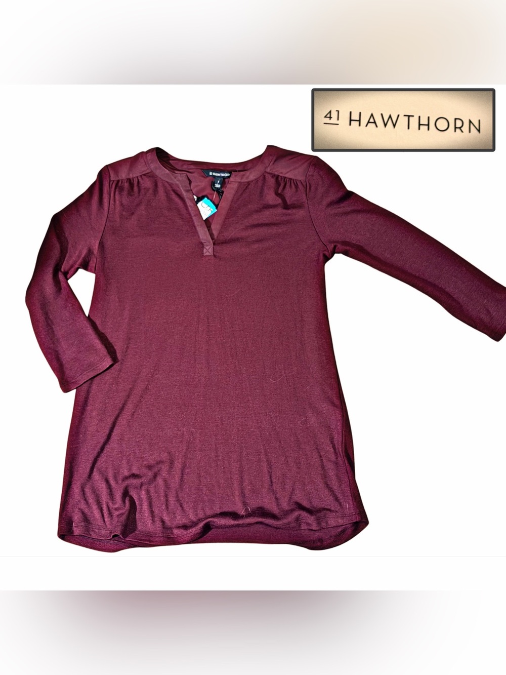 41 Hawthorn 3/4 Sleeve Tunic